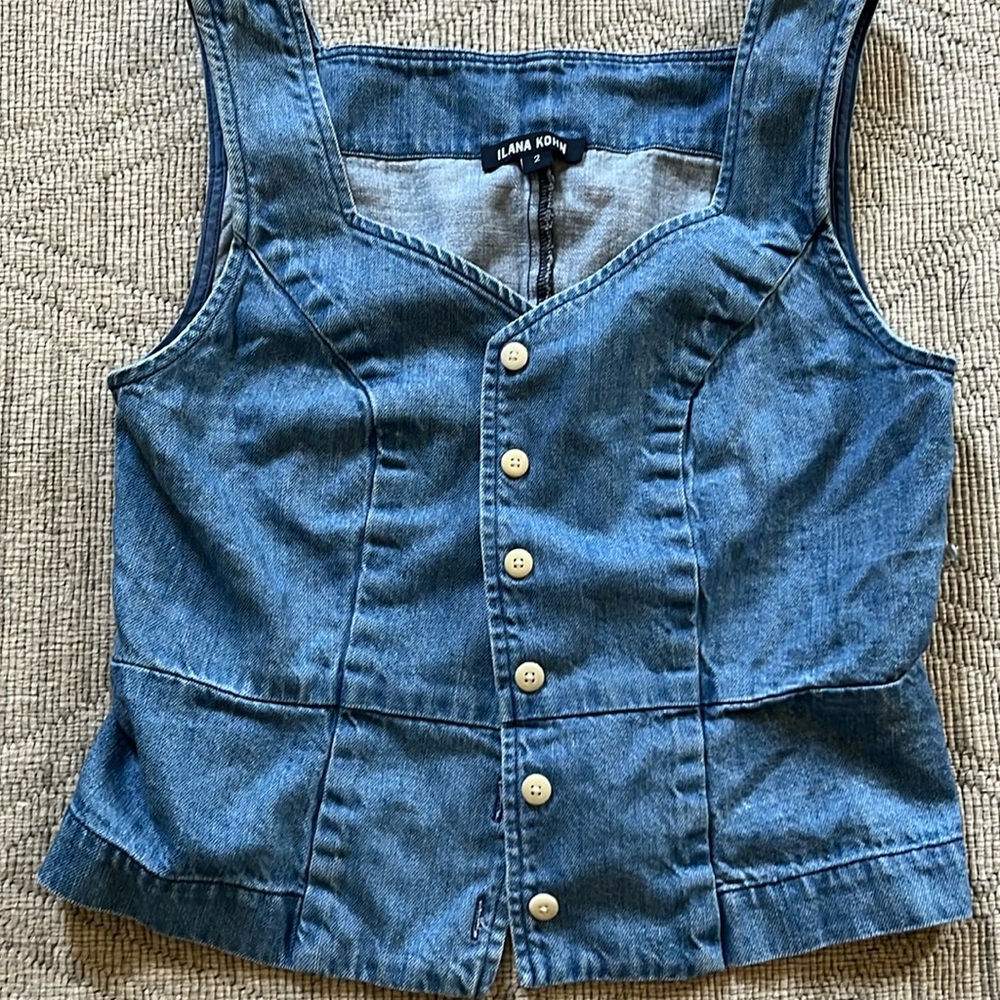 Ilana Kohn denim vest